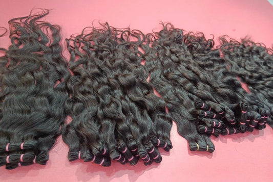 Raw Indian Curly Clip Ins
